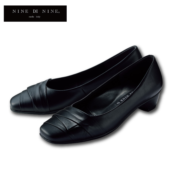 〈ナインディナイン〉 国産牛革高機能フォーマルデザインシューズ